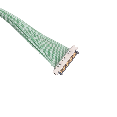 0.4mm pitch Custom Coax Cable Assembly KEL USL20-30S UL94V 0 material