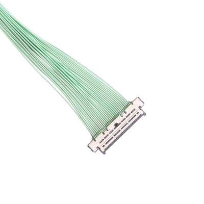 0.4mm pitch Custom Coax Cable Assembly KEL USL20-30S UL94V 0 material